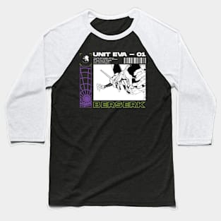 evangelion - EVA 001 Baseball T-Shirt